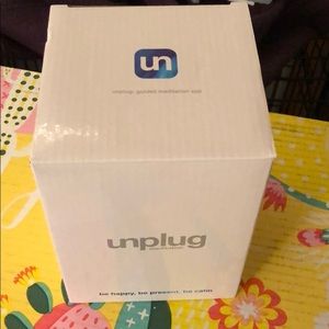 Unplug Meditation Aromatherapy w/ orange scent oil